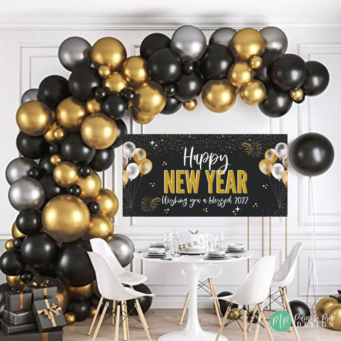 Happy New Year Banner
