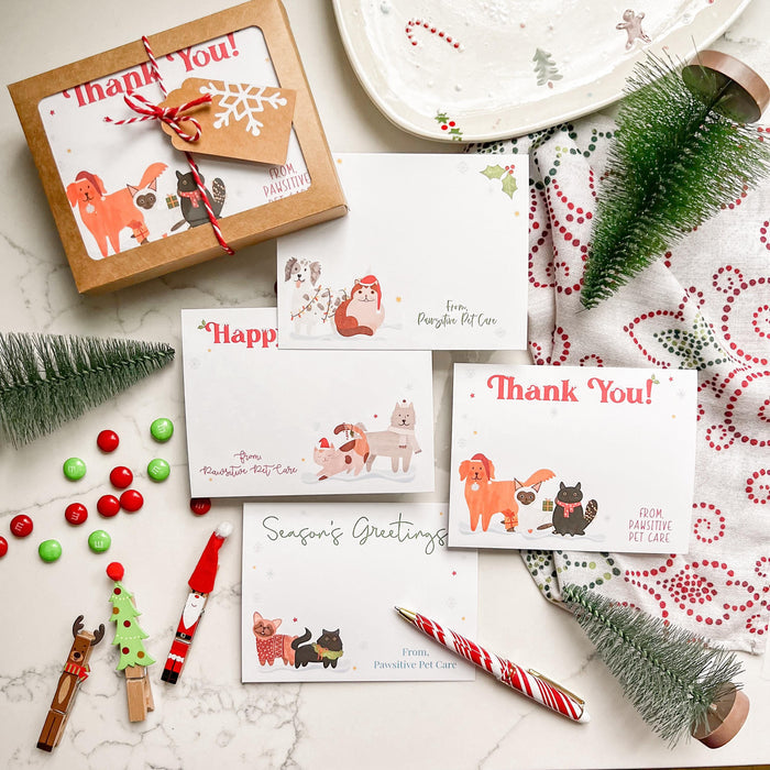 holiday stationary for pet lovers