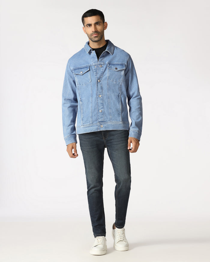 Indigo Denim Trucker Jacket - Alaric