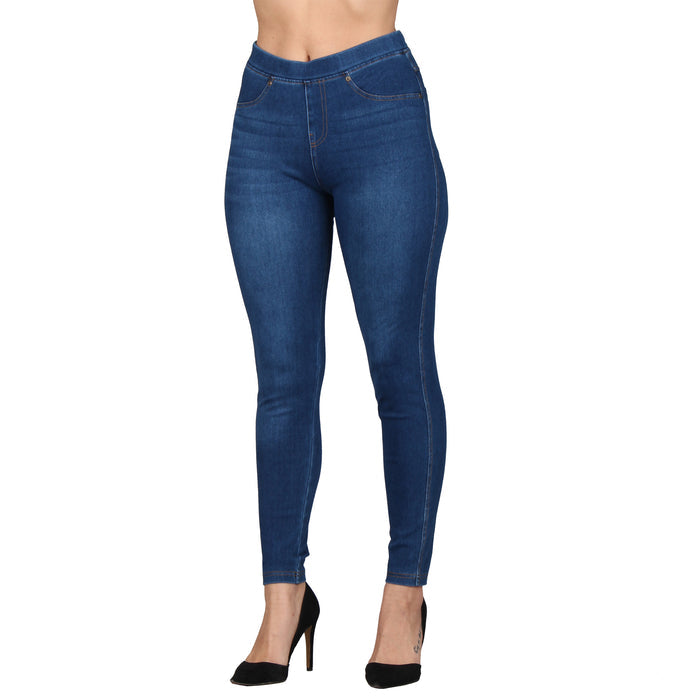 Mid Blue Whisker With Gold Stitching / S-M