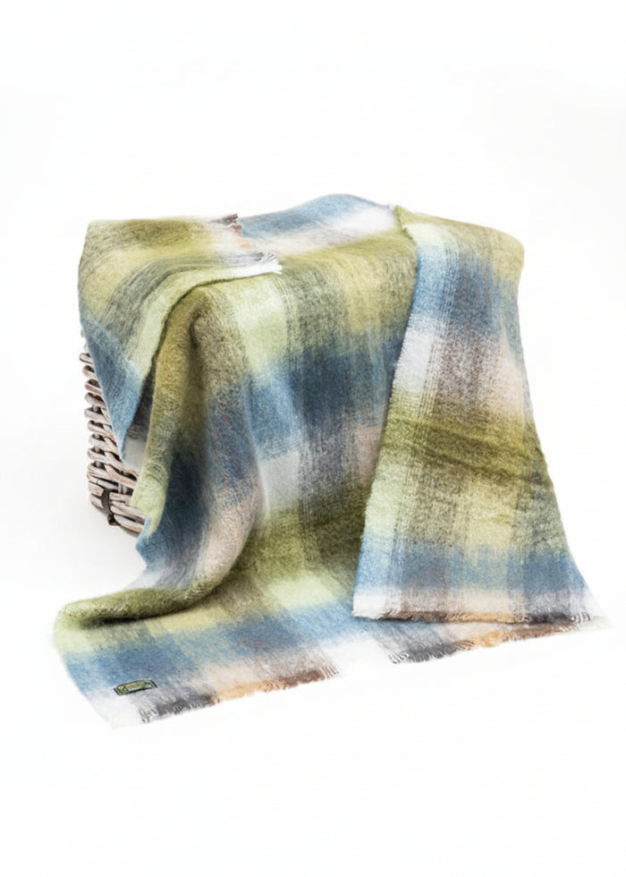 Large Irish Mohair Blanket John Hanly