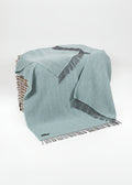 John Hanly Oversized Cashmere Throw - Duck Egg
