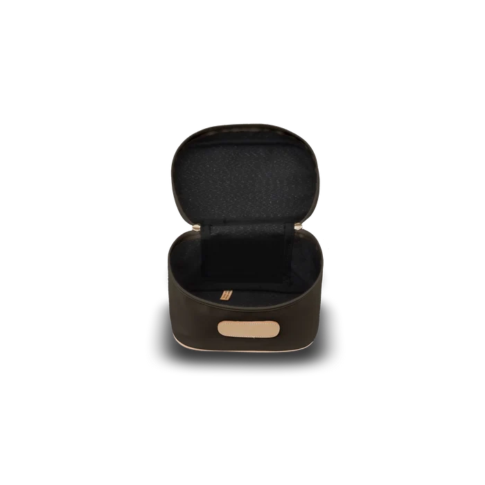 Jon Hart Makeup Case | Espresso Coated Canvas