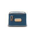 Jon Hart Makeup Case | French Blue Coated Canvas
