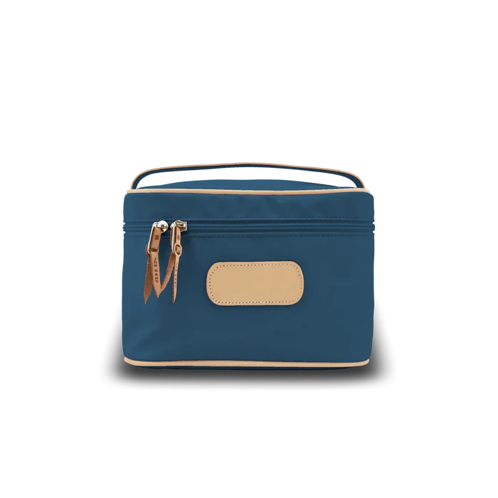 Jon Hart Makeup Case | French Blue Coated Canvas