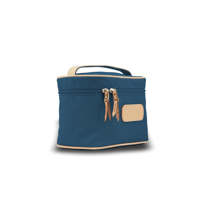 Jon Hart Makeup Case | French Blue Coated Canvas