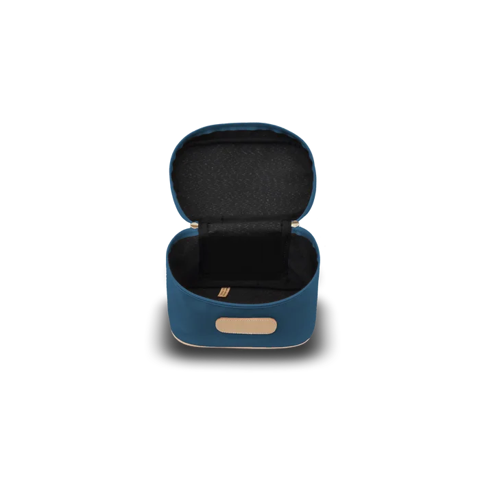 Jon Hart Makeup Case | French Blue Coated Canvas