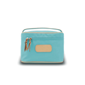 Jon Hart Makeup Case | Ocean Blue Coated Canvas