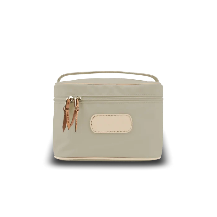 Jon Hart Makeup Case | Tan Coated Canvas