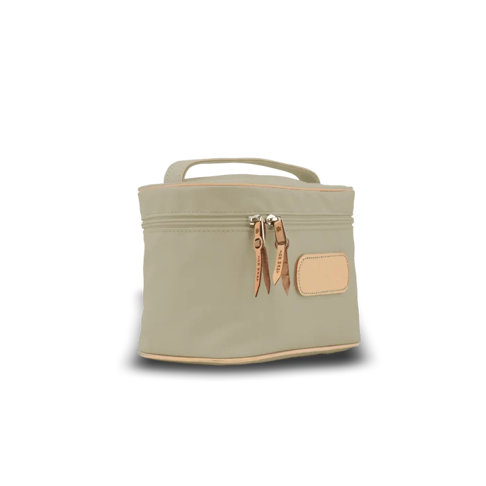 Jon Hart Makeup Case | Tan Coated Canvas