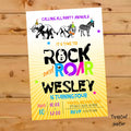 Personalized Jungle Birthday Invitation