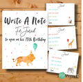 jungle birthday time capsule wish cards for baby's first birthday