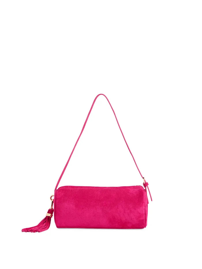 Kylie Barrel Bag Magenta