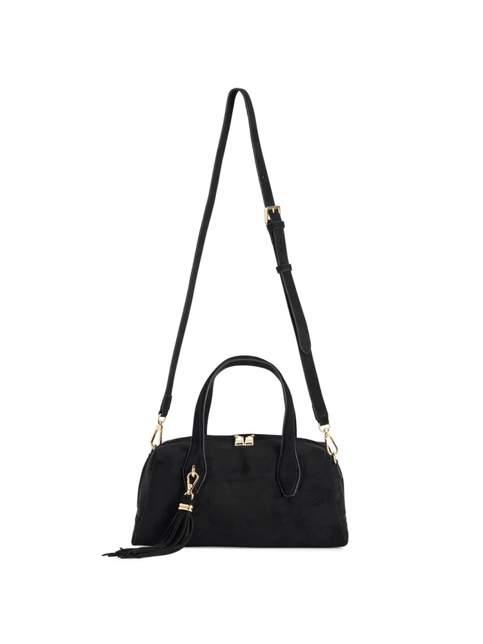 Kylie Mini Bowler Bag Black