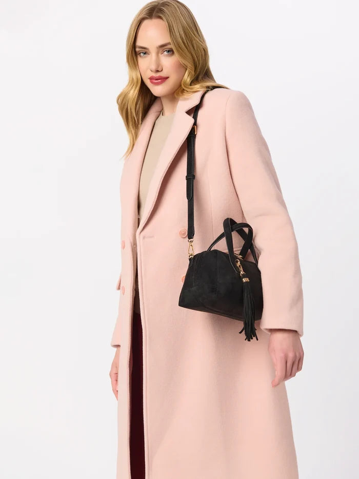 Kylie Mini Bowler Bag Black