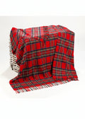 Lambswool Throw Royal Stewart Tartan John Hanly