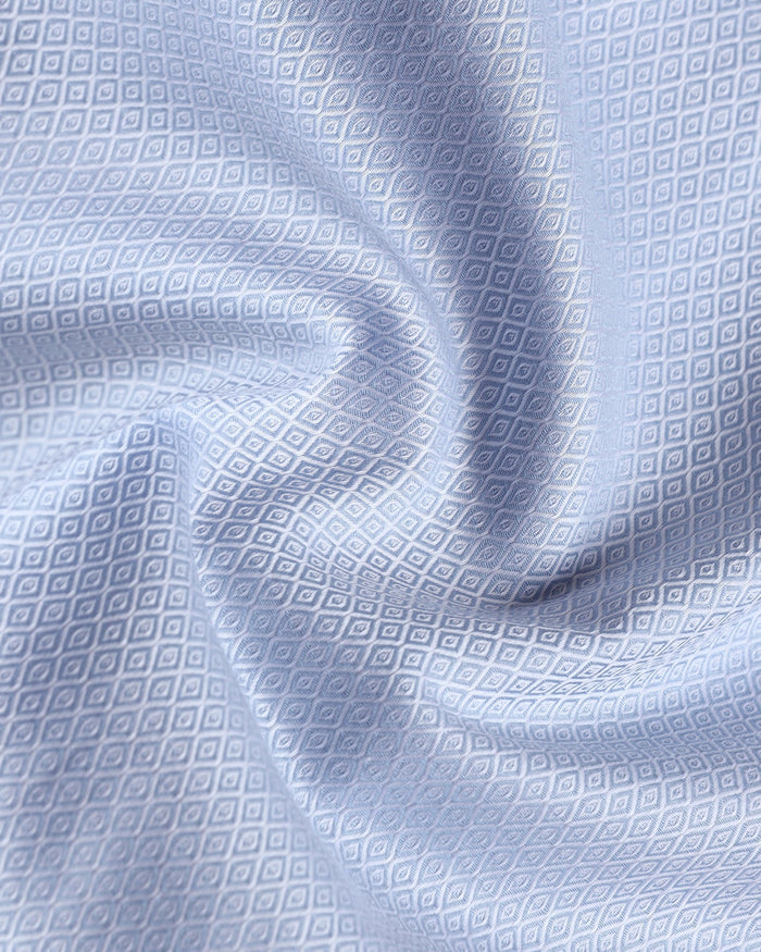 Light Blue Textured Shirt - Bridget