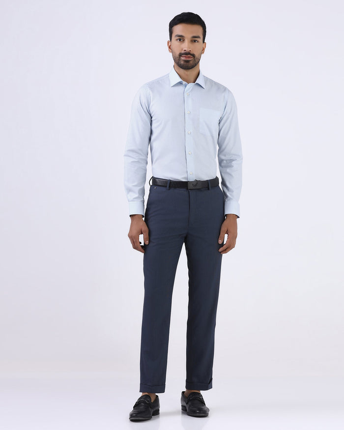 Light Blue Textured Shirt - Thorn
