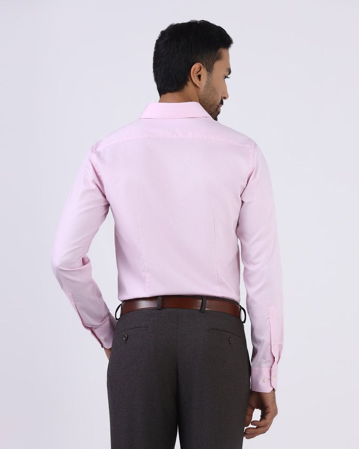 Light Pink Textured Shirt - Bernard