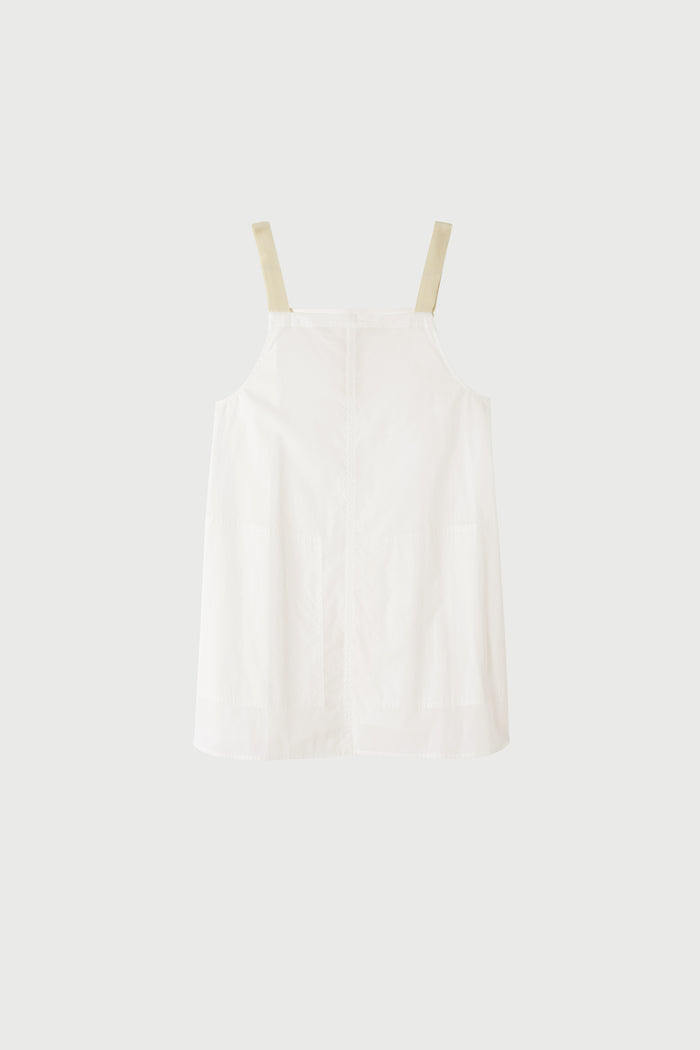LM Poplin Cami White