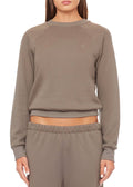 Long Sleeve Raglan Sweatshirt (Clay)