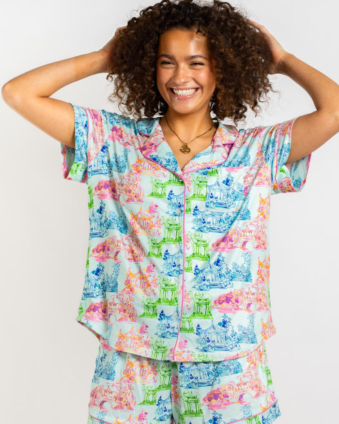 Maya Short Sleeve Sleep Shirt