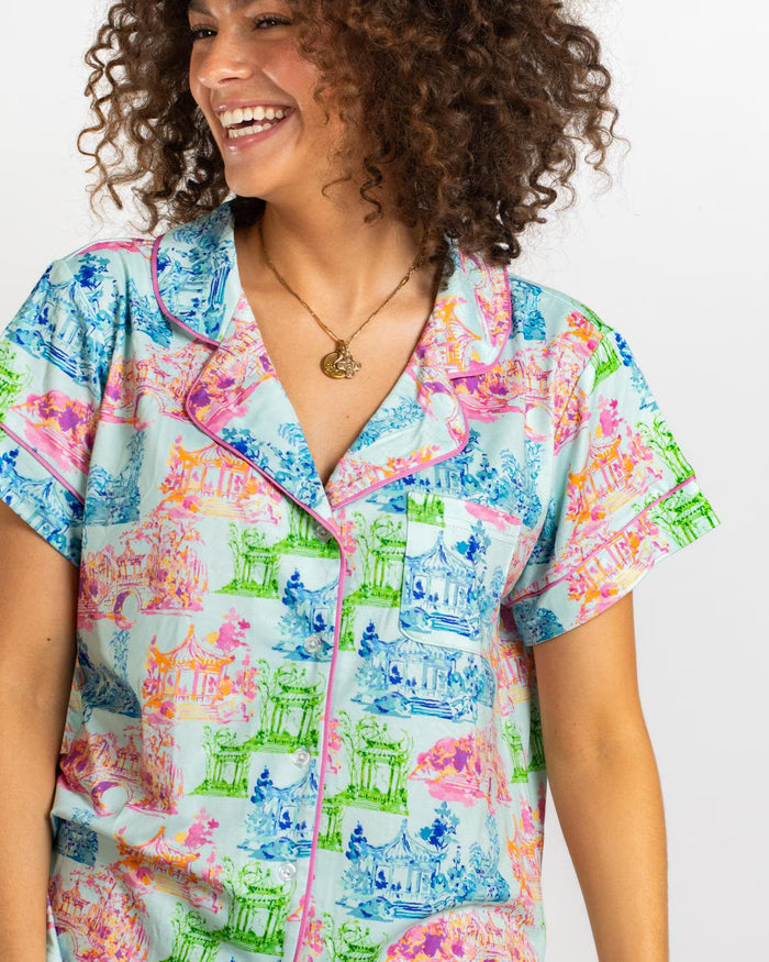 Maya Short Sleeve Sleep Shirt