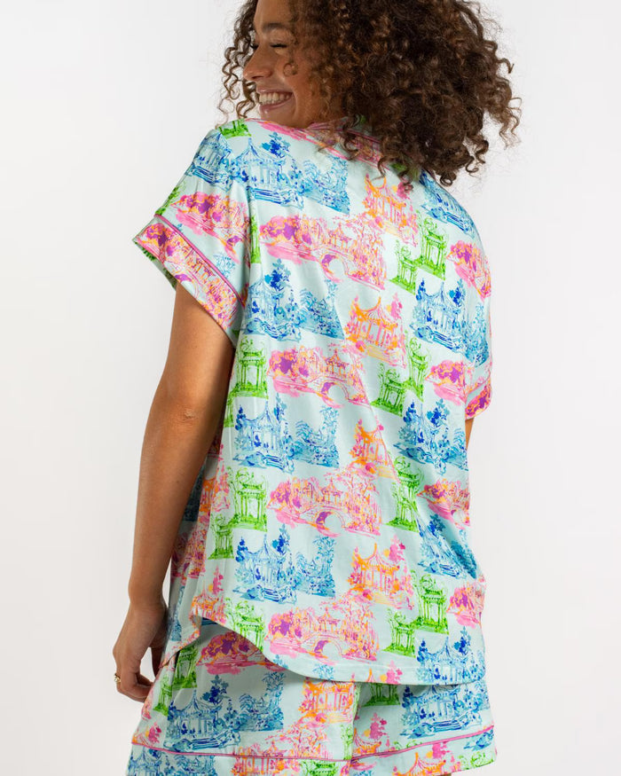 Maya Short Sleeve Sleep Shirt