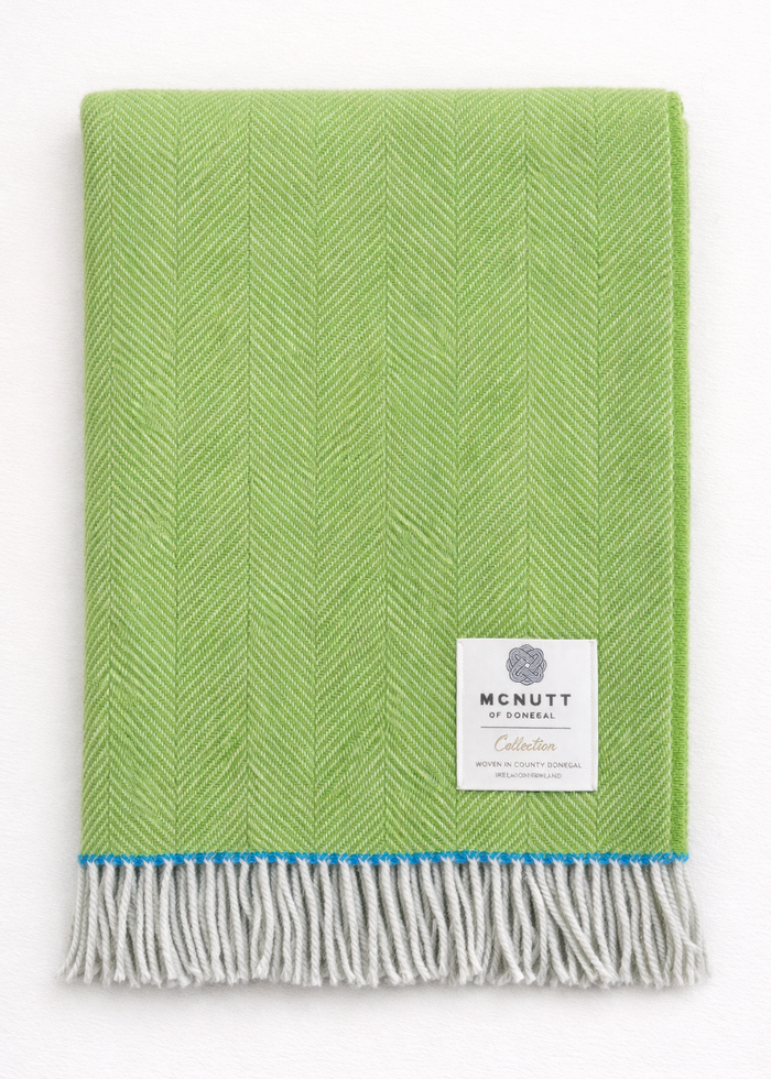 McNutt Herringbone Blanket Throw | Maddie