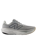 Gray running shoe with New Balance logo on a white background