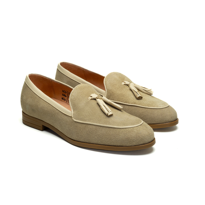 MOD. 2902 | Mocasin Flat Gamuza | Dama