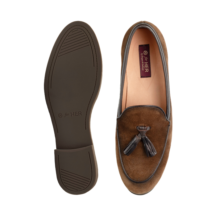MOD. 2902 | Mocasin Flat Gamuza | Dama