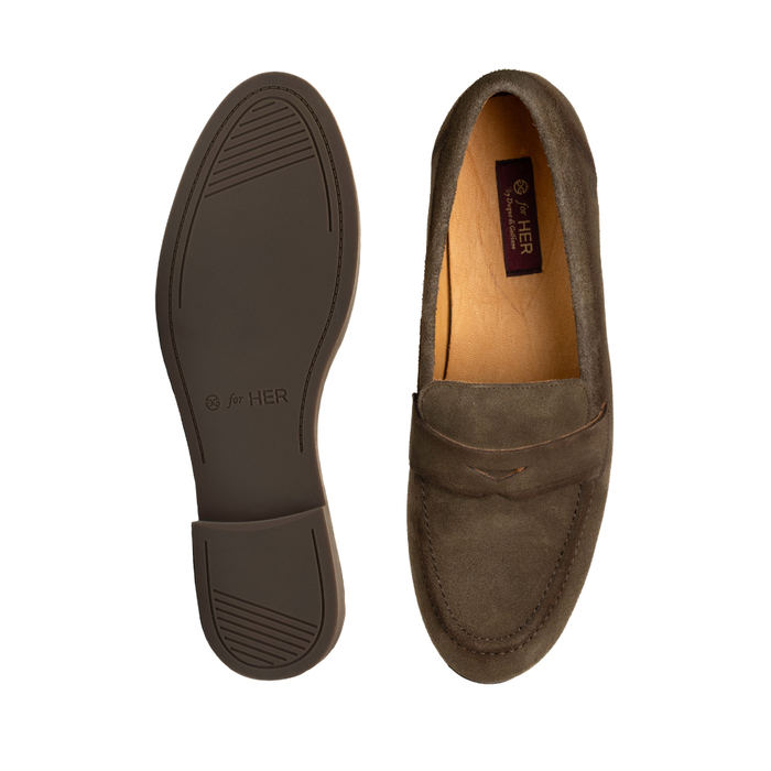 MOD. 2904 | Penny Loafers Gamuza | Dama
