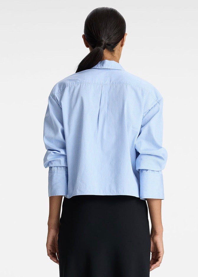 Monica II Top (Spring Navy/White)