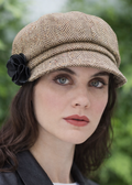 Mucros Brown Newsboy Hat