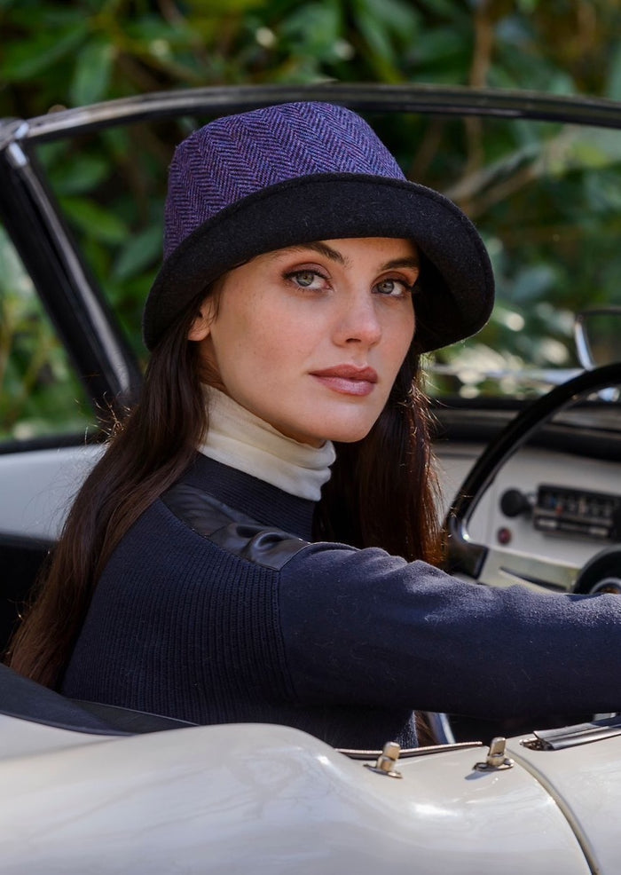 Mucros Purple Clodagh Hat