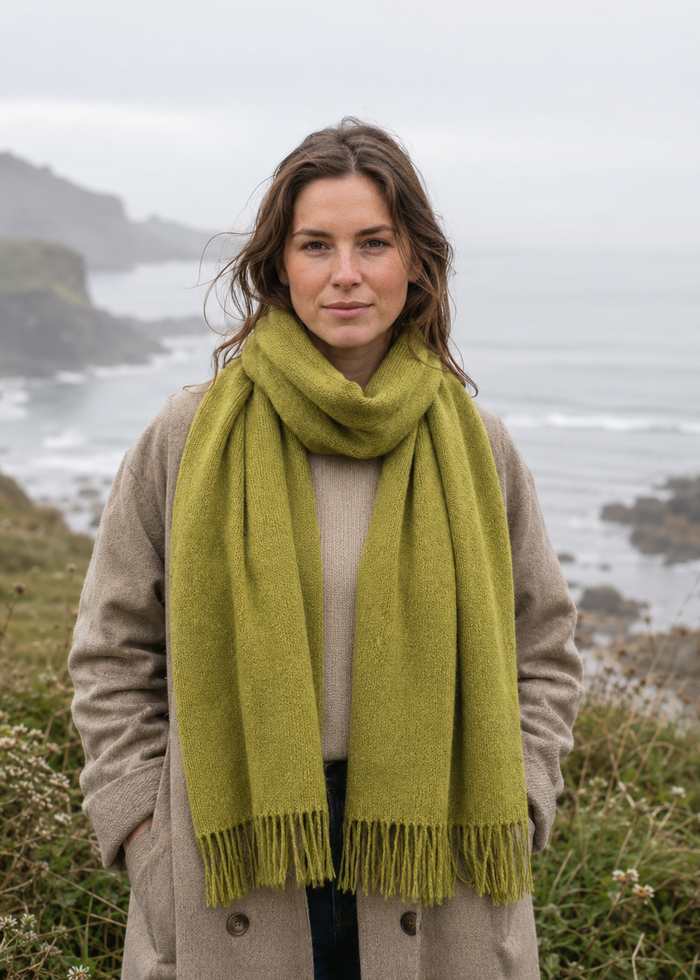 Mucros Islander Scarf | Green