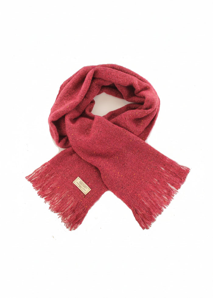 Mucros Raspberry Islander Scarf