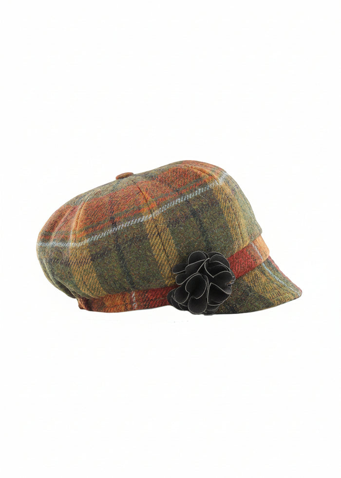 Mucros Newsboy Cap | Rust Check