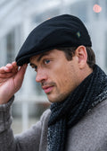 Mucros Trinity Cap | Premium Handwoven Wool | Black