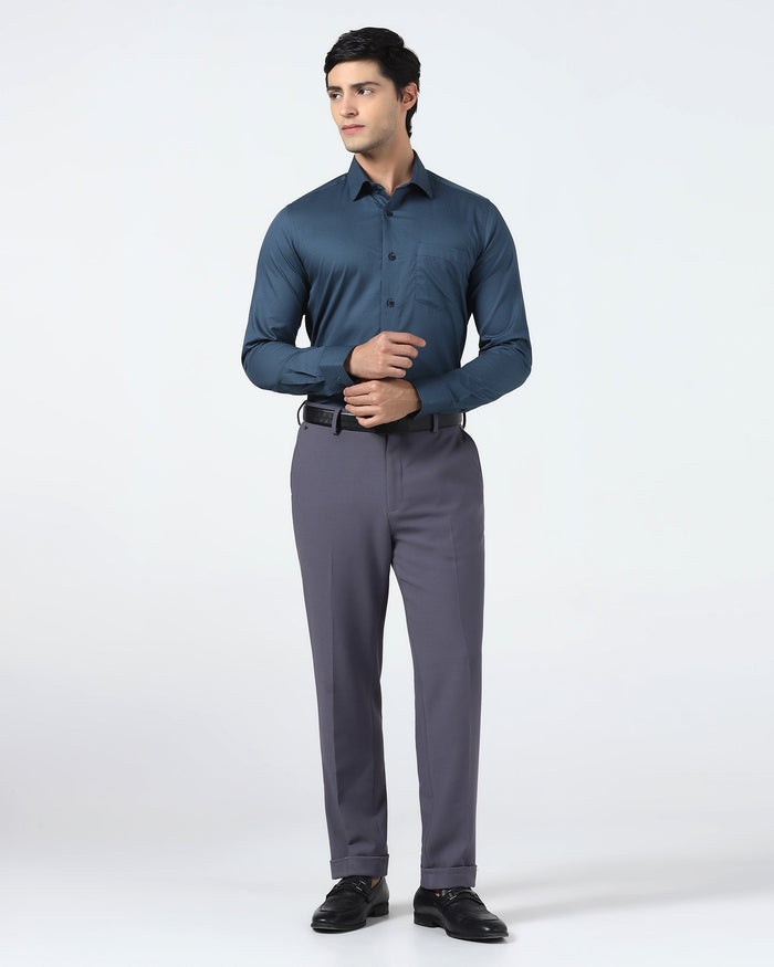 Navy Printed Shirt - Welkon