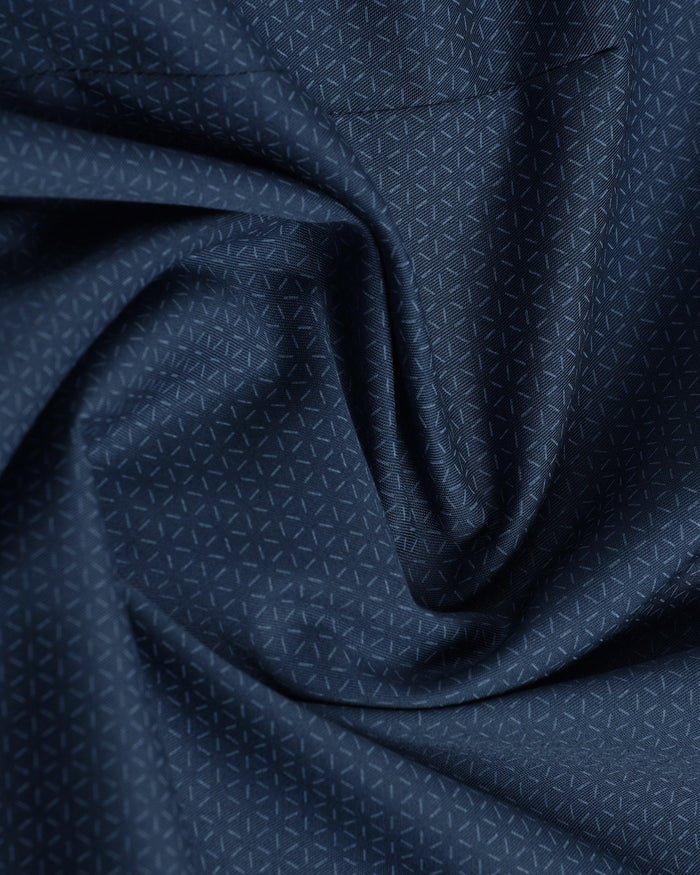 Navy Printed Shirt - Welkon