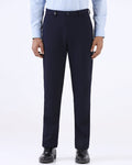 Navy Solid Trouser - Hender