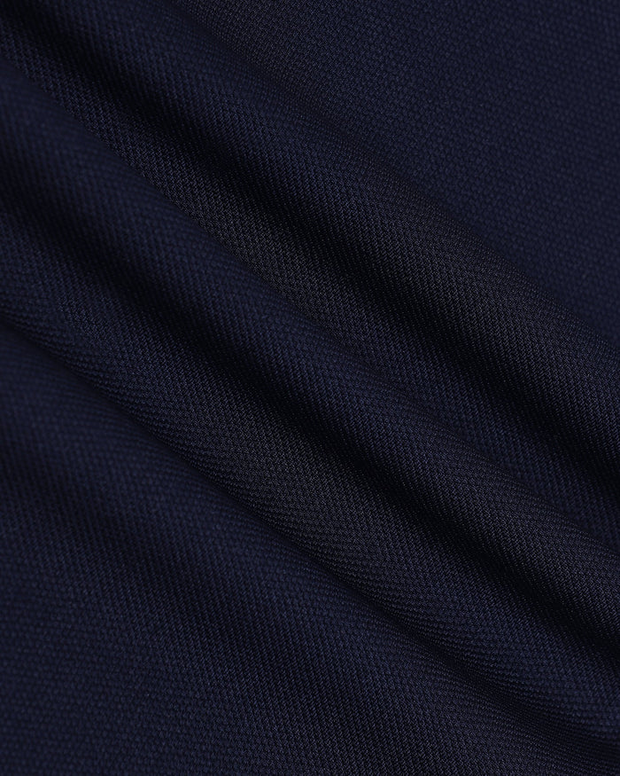 Navy Solid Trouser - Hender
