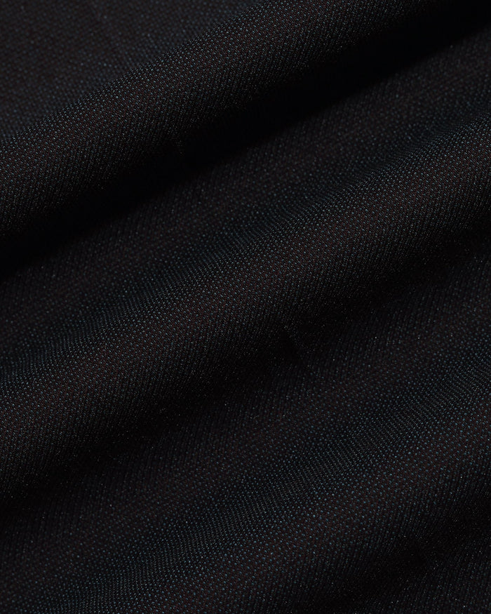 Navy Textured Trouser - Bran