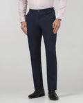 Navy Textured Trouser - Brody