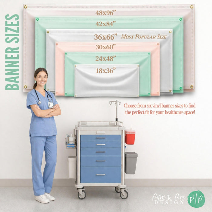 Nurse Appreciation Banner Sizing Guide