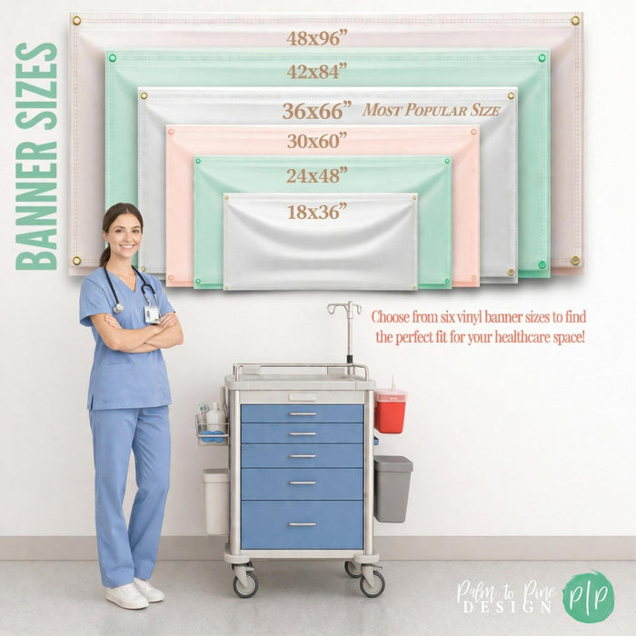 Nurse Appreciation Banner Sizing Guide