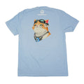 Overwatch Jetpack Cat Women's Blue T-Shirt - Back View