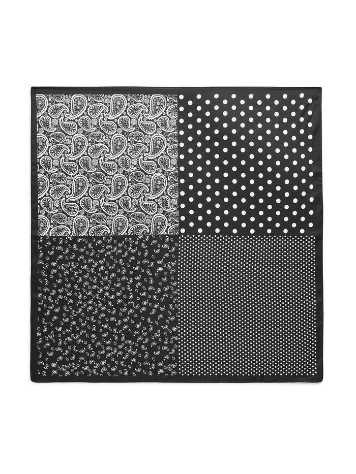 Paisley Scarf Black